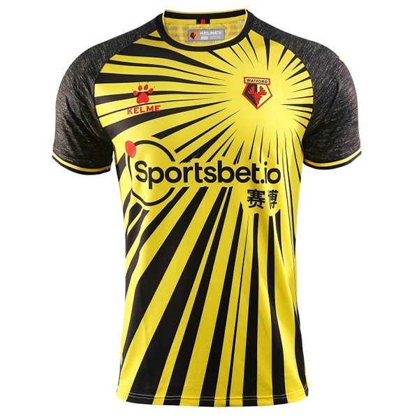 Thailande Maillot Football Watford Domicile 2020-21 Jaune